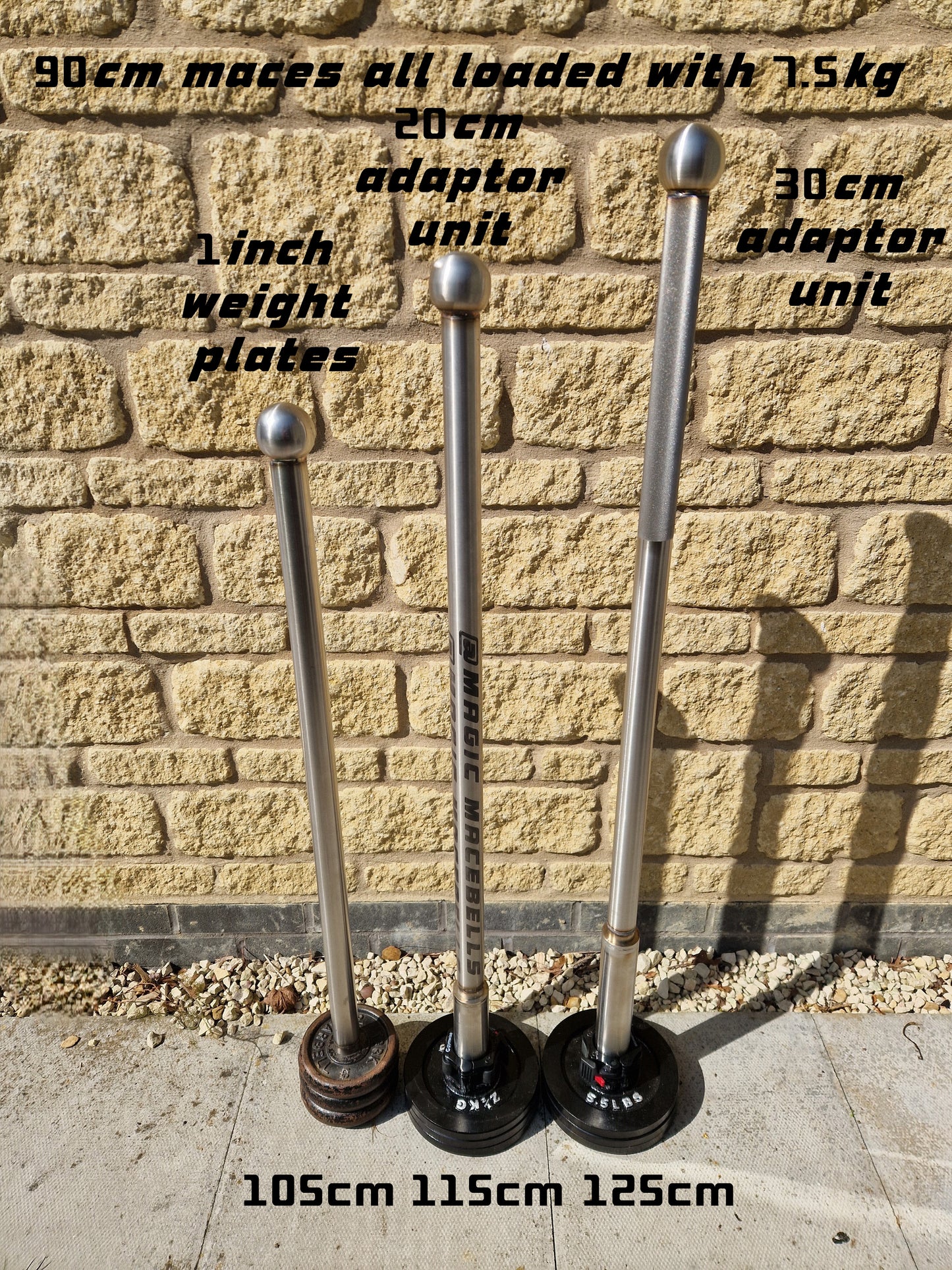 2inch Adaptor Unit for 1inch Maces