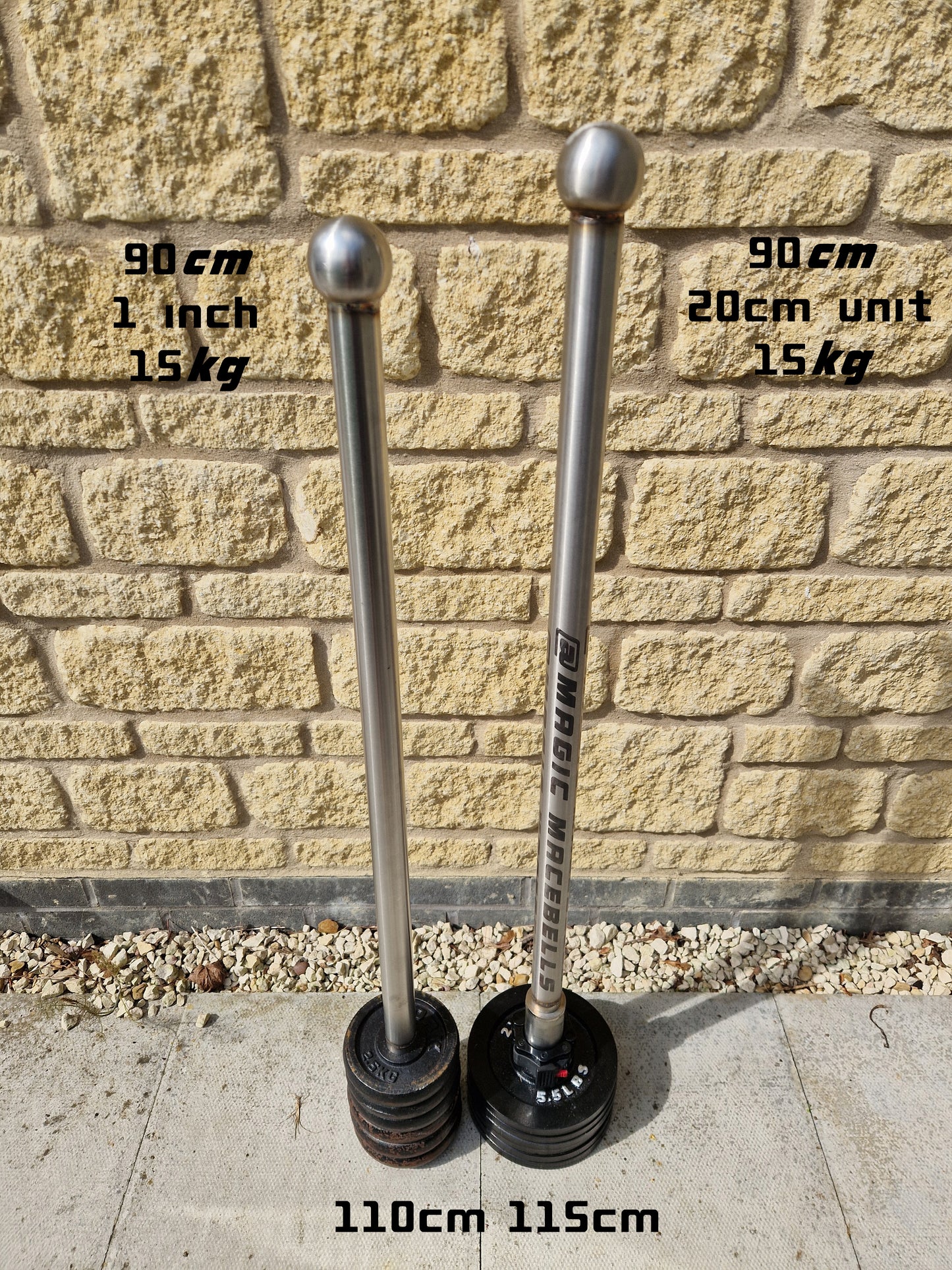 2inch Adaptor Unit for 1inch Maces