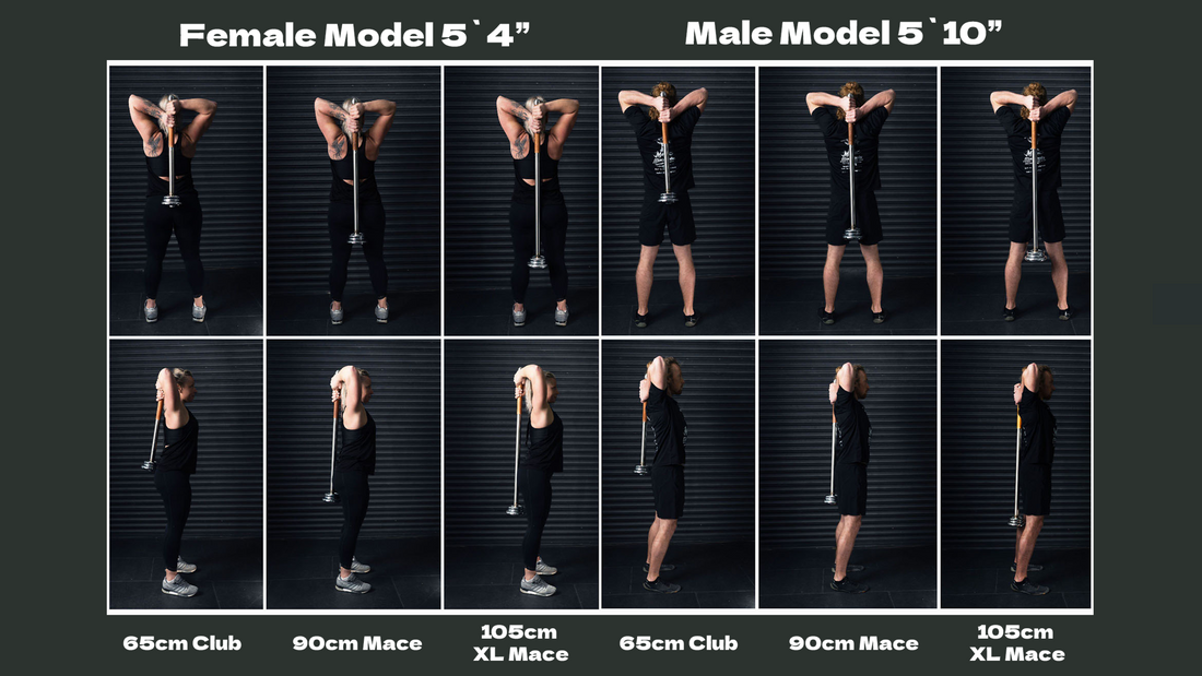 How to choose the right steel mace length for you!