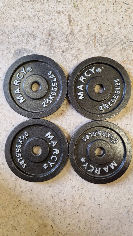 Second hand 1inch weight plates
