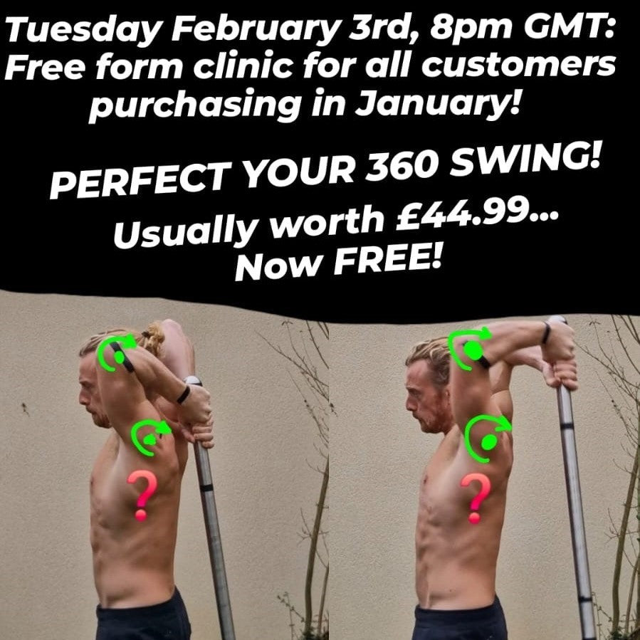 360 Swing Form Clinic - Perfect your 360 swing! NEXT CLINIC: TUESDAY 5TH OF MAY